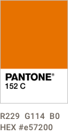 PANTONE 152 C